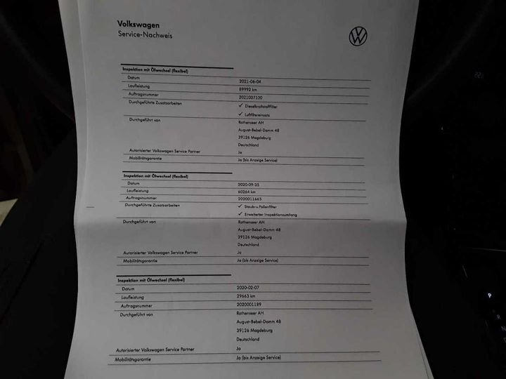 Photo 27 VIN: WVGZZZ1TZKW062246 - VOLKSWAGEN TOURAN 2.0 TDI SCR 