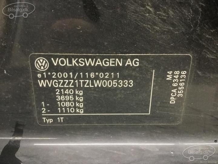 Photo 16 VIN: WVGZZZ1TZLW005333 - VOLKSWAGEN TOURAN MPV 