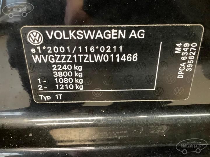 Photo 18 VIN: WVGZZZ1TZLW011466 - VOLKSWAGEN TOURAN MPV 