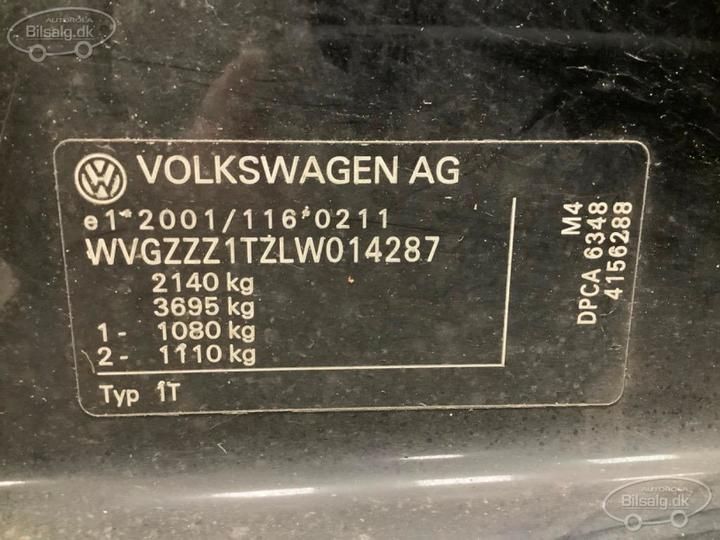 Photo 6 VIN: WVGZZZ1TZLW014287 - VOLKSWAGEN TOURAN MPV 