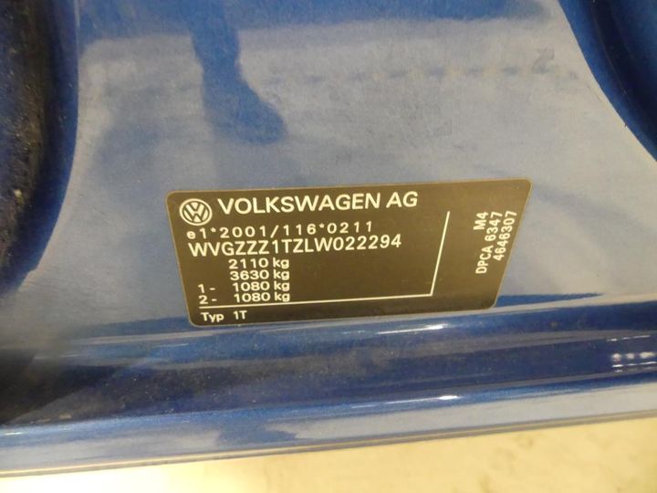 Photo 3 VIN: WVGZZZ1TZLW022294 - VW TOURAN 