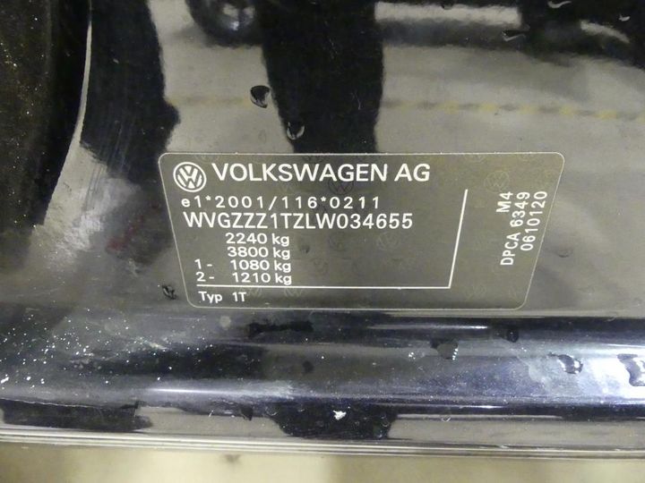 Photo 3 VIN: WVGZZZ1TZLW034655 - VW TOURAN 