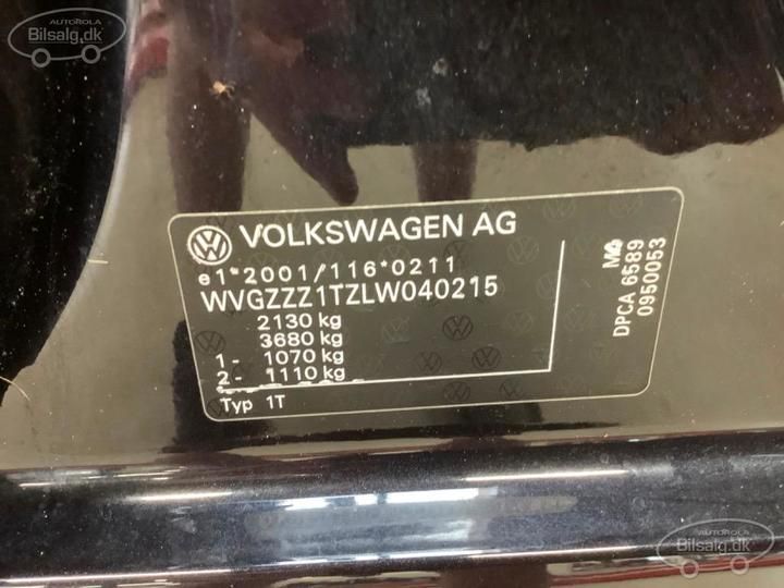 Photo 5 VIN: WVGZZZ1TZLW040215 - VOLKSWAGEN TOURAN MPV 