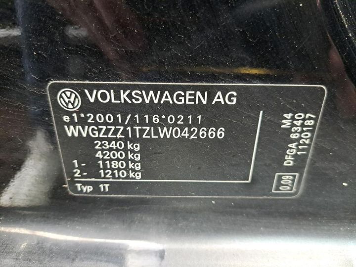 Photo 25 VIN: WVGZZZ1TZLW042666 - VW TOURAN 