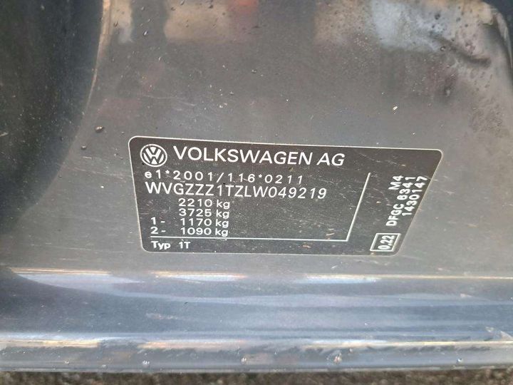 Photo 7 VIN: WVGZZZ1TZLW049219 - VW TOURAN 