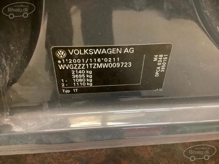 Photo 15 VIN: WVGZZZ1TZMW009723 - VOLKSWAGEN TOURAN MPV 