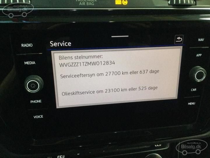 Photo 16 VIN: WVGZZZ1TZMW012834 - VOLKSWAGEN TOURAN MPV 