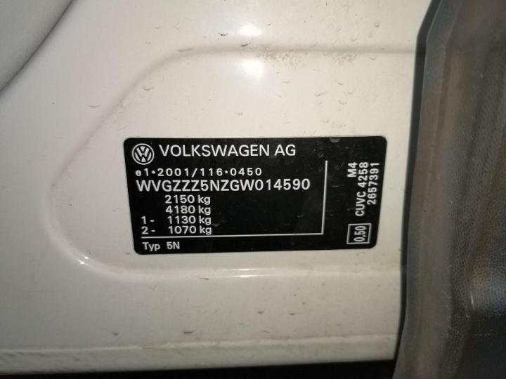 Photo 4 VIN: WVGZZZ5NZGW014590 - VOLKSWAGEN TIGUAN 