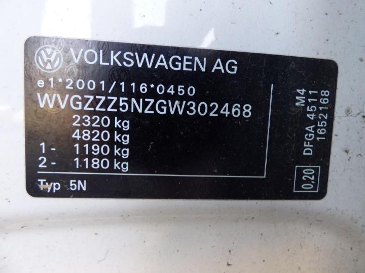 Photo 18 VIN: WVGZZZ5NZGW302468 - VOLKSWAGEN TIGUAN 