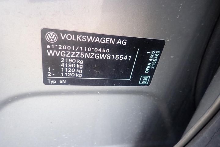 Photo 14 VIN: WVGZZZ5NZGW815541 - VOLKSWAGEN TIGUAN 