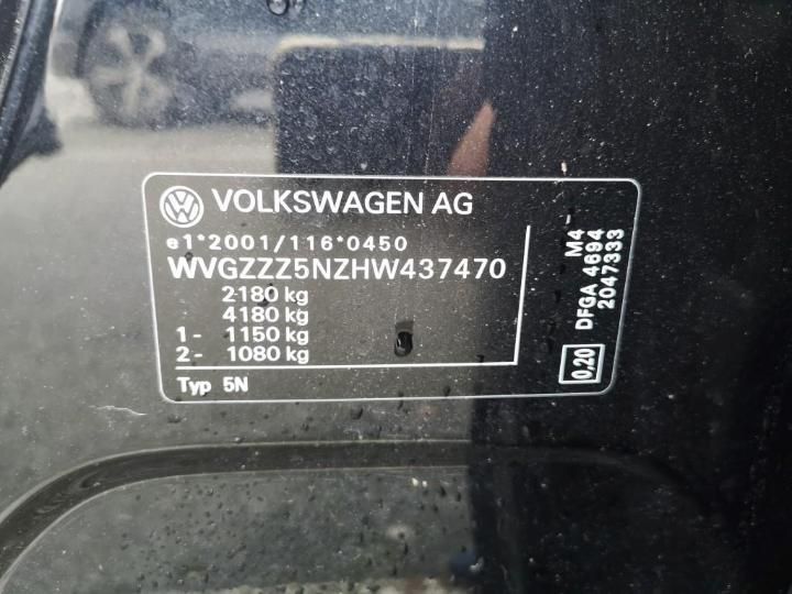 Photo 23 VIN: WVGZZZ5NZHW437470 - VOLKSWAGEN TIGUAN 