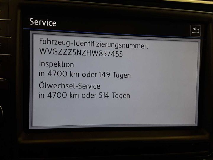 Photo 26 VIN: WVGZZZ5NZHW857455 - VOLKSWAGEN TIGUAN 2.0 TDI SCR 