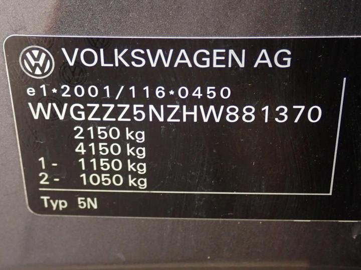 Photo 14 VIN: WVGZZZ5NZHW881370 - VOLKSWAGEN TIGUAN 