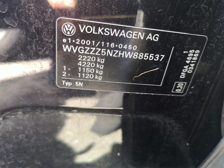 Photo 16 VIN: WVGZZZ5NZHW885537 - VOLKSWAGEN TIGUAN 