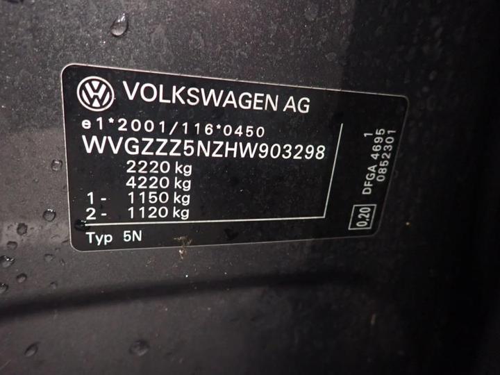 Photo 14 VIN: WVGZZZ5NZHW903298 - VOLKSWAGEN TIGUAN 