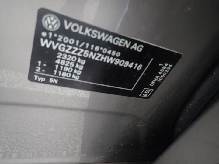 Photo 15 VIN: WVGZZZ5NZHW909416 - VOLKSWAGEN TIGUAN 