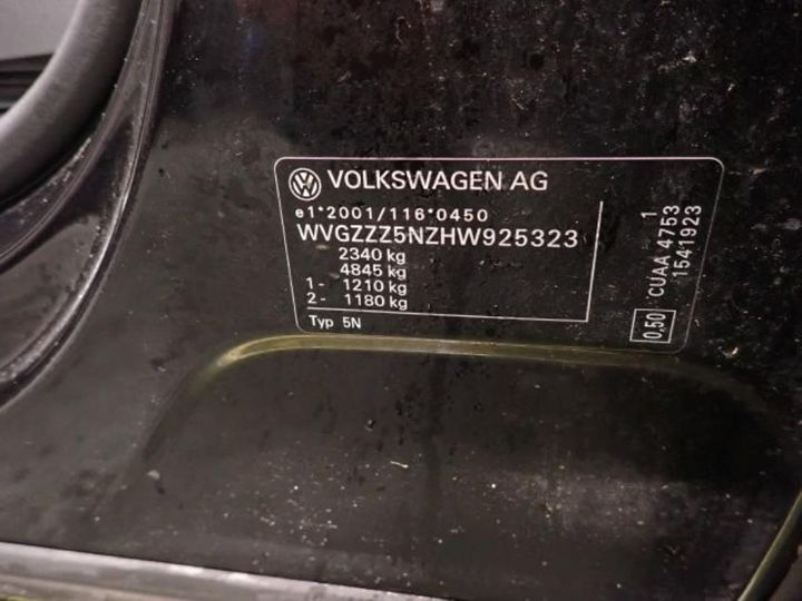 Photo 12 VIN: WVGZZZ5NZHW925323 - VOLKSWAGEN TIGUAN 