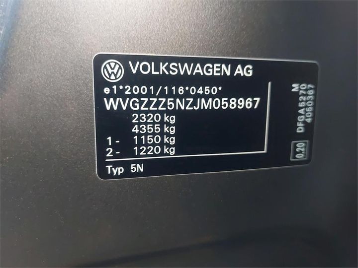 Photo 29 VIN: WVGZZZ5NZJM058967 - VOLKSWAGEN TIGUAN ALLSPACE 