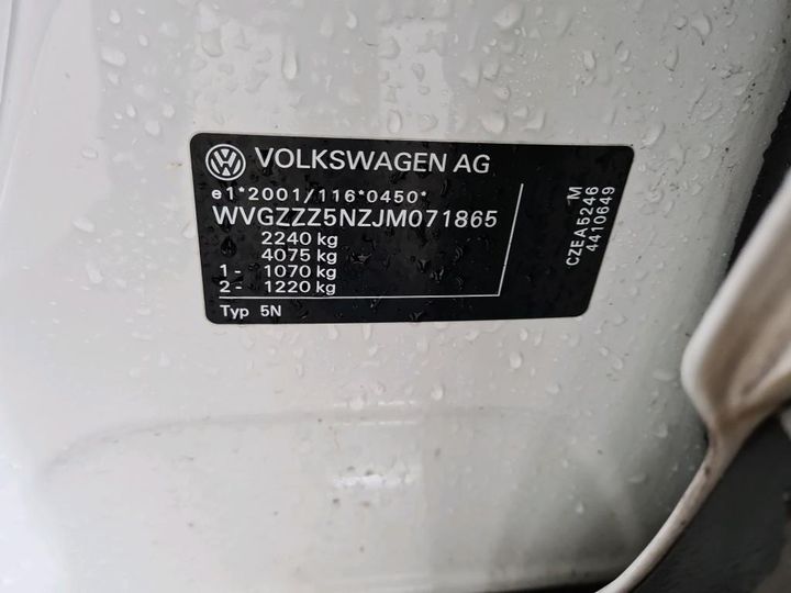 Photo 13 VIN: WVGZZZ5NZJM071865 - VW TIGUAN ALLSPACE 