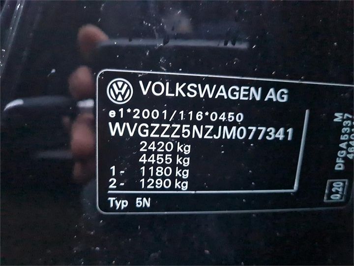 Photo 4 VIN: WVGZZZ5NZJM077341 - VOLKSWAGEN TIGUAN 