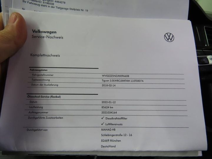 Photo 4 VIN: WVGZZZ5NZJM096608 - VOLKSWAGEN TIGUAN 