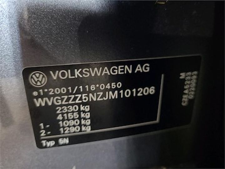 Photo 11 VIN: WVGZZZ5NZJM101206 - VOLKSWAGEN TIGUAN 