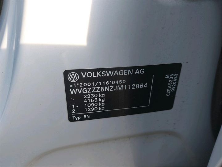 Photo 8 VIN: WVGZZZ5NZJM112864 - VOLKSWAGEN TIGUAN ALLSPACE 