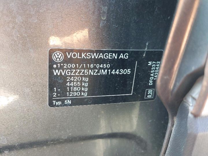 Photo 30 VIN: WVGZZZ5NZJM144305 - VOLKSWAGEN TIGUAN ALLSPACE 