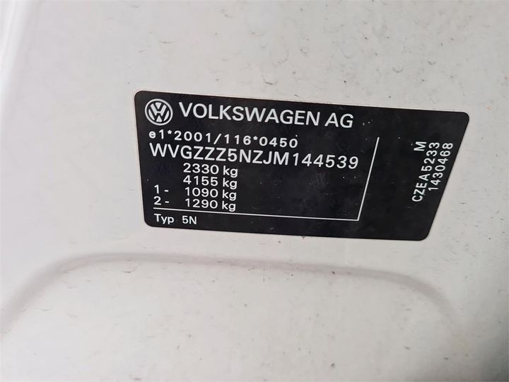 Photo 18 VIN: WVGZZZ5NZJM144539 - VOLKSWAGEN TIGUAN ALLSPACE 