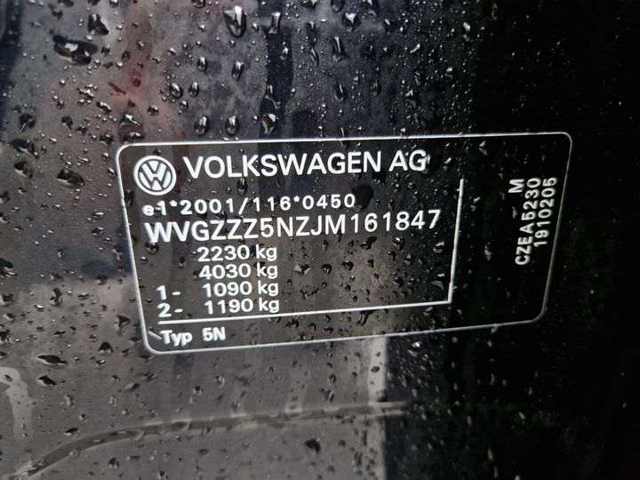 Photo 28 VIN: WVGZZZ5NZJM161847 - VOLKSWAGEN TIGUAN 