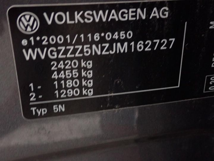 Photo 13 VIN: WVGZZZ5NZJM162727 - VOLKSWAGEN TIGUAN ALLSPACE 