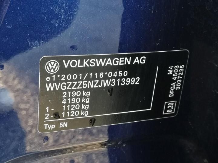 Photo 4 VIN: WVGZZZ5NZJW313992 - VOLKSWAGEN TIGUAN 