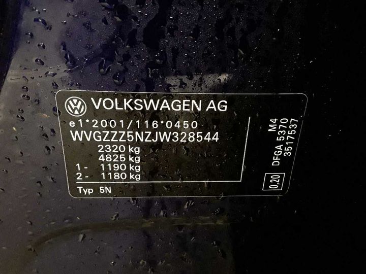 Photo 12 VIN: WVGZZZ5NZJW328544 - VOLKSWAGEN TIGUAN 2.0 TDI SCR 