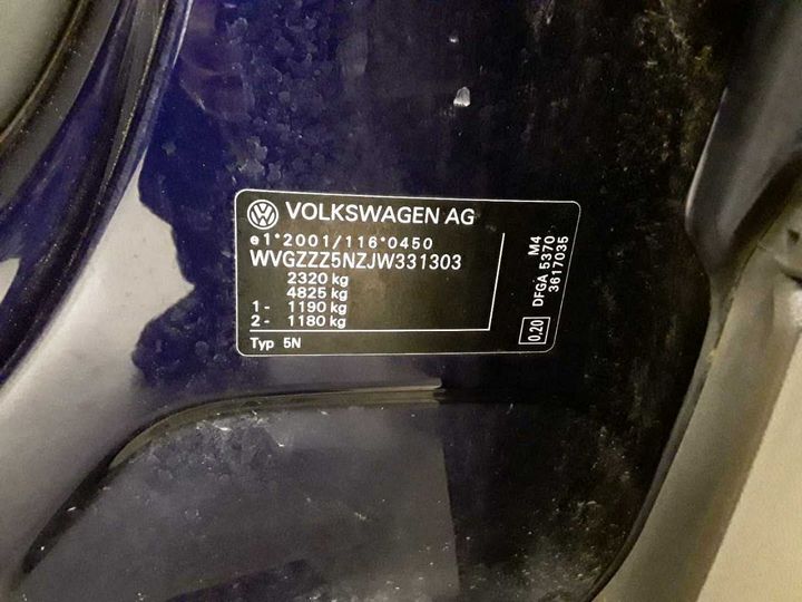 Photo 13 VIN: WVGZZZ5NZJW331303 - VOLKSWAGEN TIGUAN 2.0 TDI SCR 