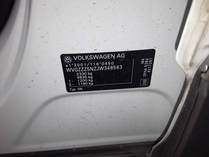 Photo 5 VIN: WVGZZZ5NZJW348563 - VOLKSWAGEN TIGUAN 