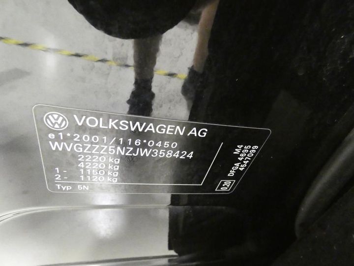 Photo 4 VIN: WVGZZZ5NZJW358424 - VOLKSWAGEN TIGUAN 