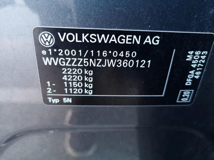 Photo 24 VIN: WVGZZZ5NZJW360121 - VOLKSWAGEN TIGUAN 