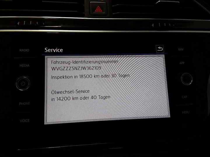 Photo 22 VIN: WVGZZZ5NZJW362109 - VOLKSWAGEN TIGUAN 2.0 TDI SCR 