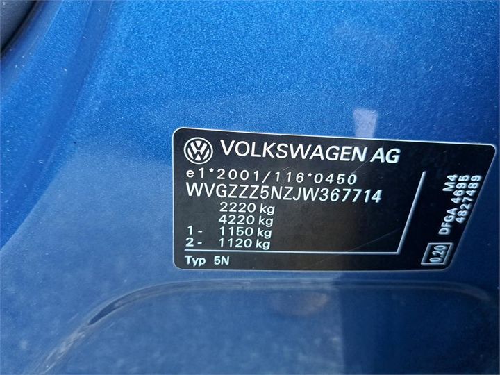 Photo 14 VIN: WVGZZZ5NZJW367714 - VOLKSWAGEN TIGUAN 