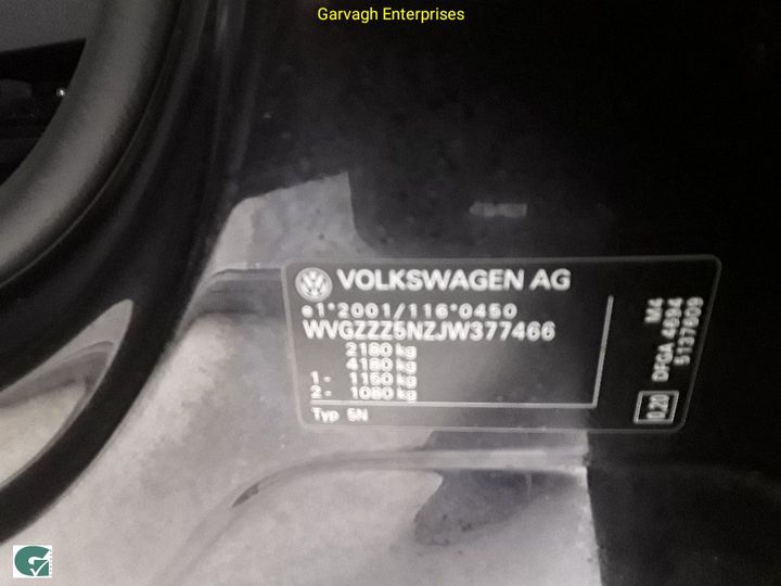 Photo 3 VIN: WVGZZZ5NZJW377466 - VOLKSWAGEN TIGUAN 