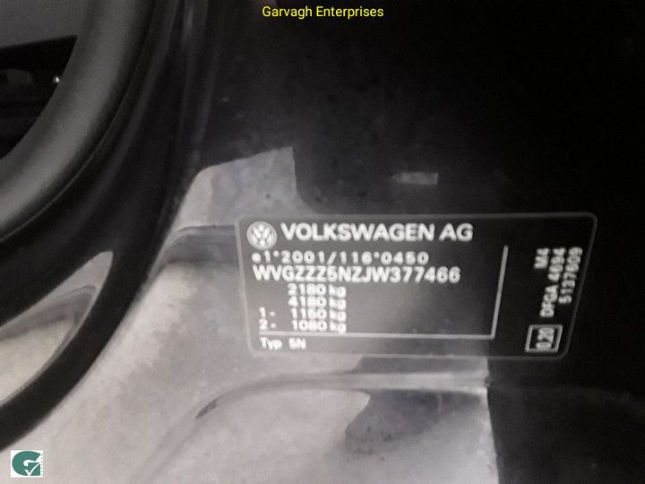 Photo 4 VIN: WVGZZZ5NZJW377466 - VOLKSWAGEN TIGUAN 