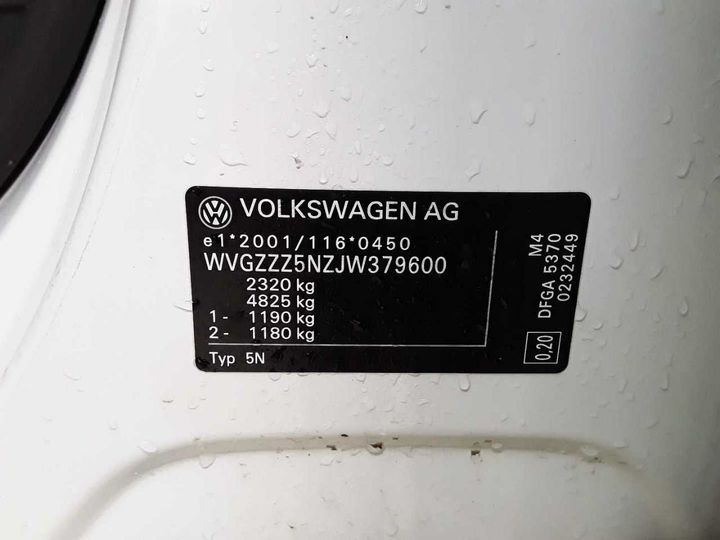 Photo 12 VIN: WVGZZZ5NZJW379600 - VOLKSWAGEN TIGUAN 2.0 TDI SCR 