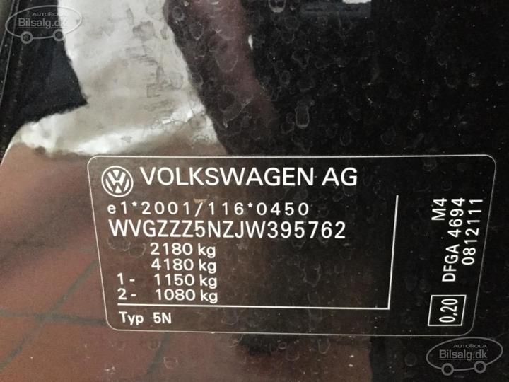 Photo 5 VIN: WVGZZZ5NZJW395762 - VOLKSWAGEN TIGUAN SUV 