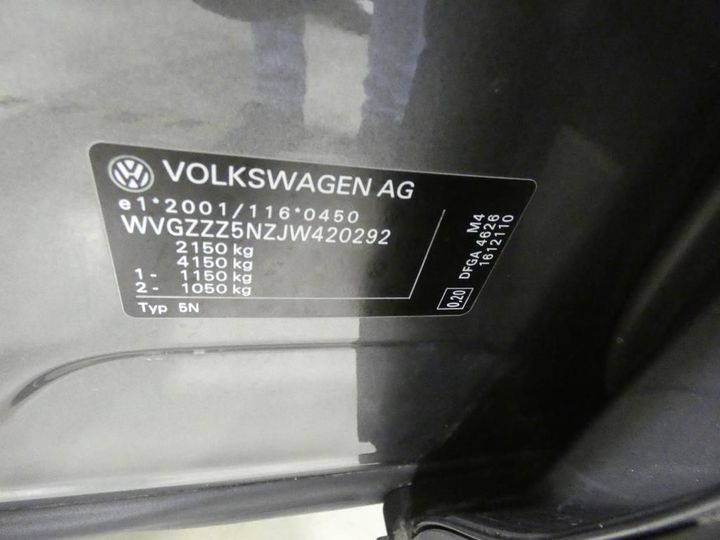 Photo 4 VIN: WVGZZZ5NZJW420292 - VOLKSWAGEN TIGUAN 