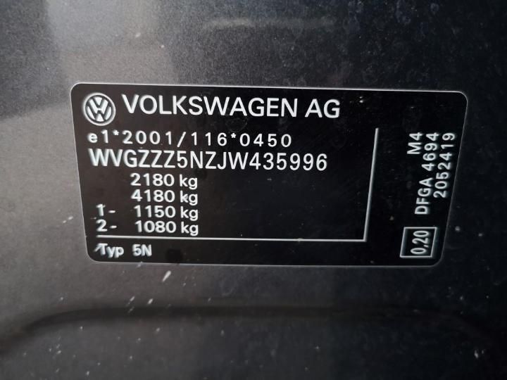 Photo 30 VIN: WVGZZZ5NZJW435996 - VOLKSWAGEN TIGUAN 