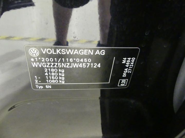 Photo 3 VIN: WVGZZZ5NZJW457124 - VW TIGUAN 