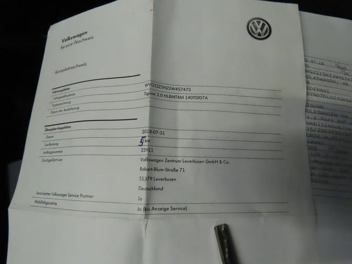 Photo 4 VIN: WVGZZZ5NZJW457473 - VOLKSWAGEN TIGUAN 