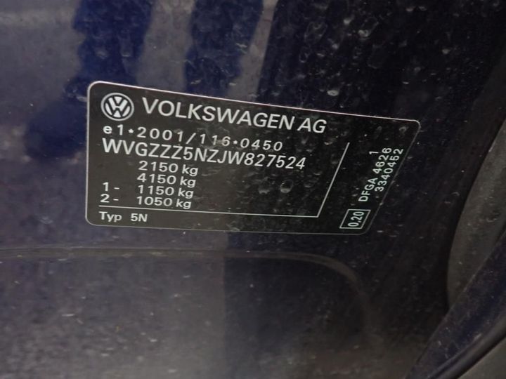 Photo 12 VIN: WVGZZZ5NZJW827524 - VOLKSWAGEN TIGUAN 