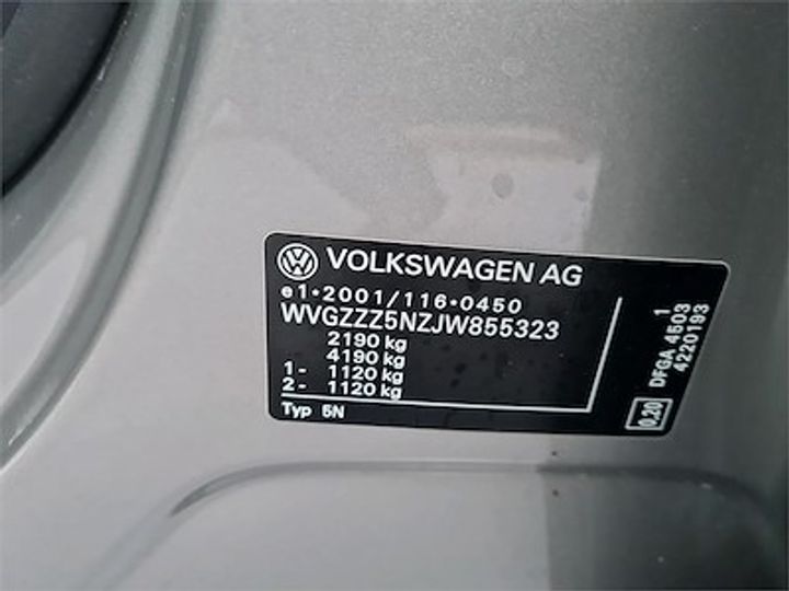 Photo 11 VIN: WVGZZZ5NZJW855323 - VOLKSWAGEN TIGUAN 