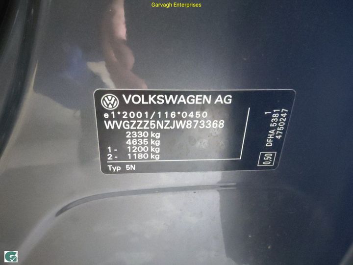 Photo 22 VIN: WVGZZZ5NZJW873368 - VOLKSWAGEN TIGUAN 